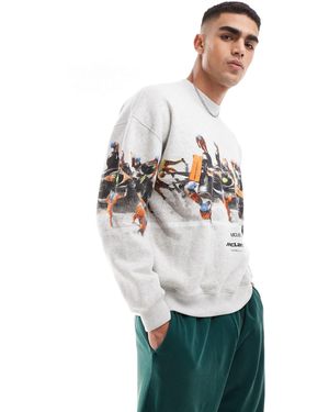 Abercrombie & Fitch – sweatshirt - Weiß