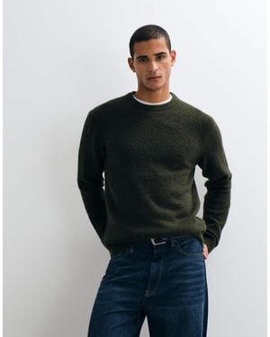 Jack & Jones Premium Fluffy Gebreide Trui - Zwart