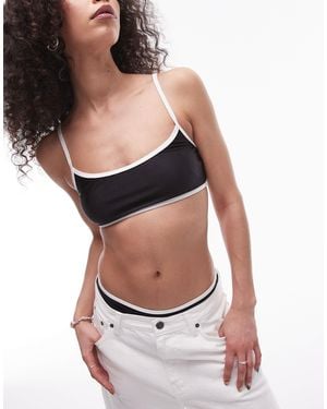 TOPSHOP – bikini-oberteil - Weiß
