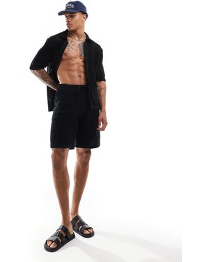 Sixth June Crochet Shorts - Black