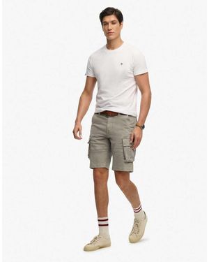 Superdry Core Cargo Shorts - White