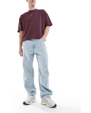 Hollister Jean baggy avec 5 poches - clair - Bleu