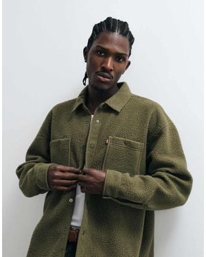 Levi's Camisa Borg Verde