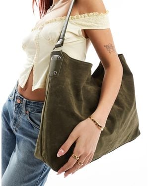 Glamorous Large Tote Bag - Brown