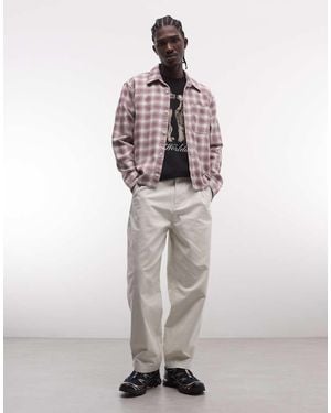 Huf Cromer Straight Leg Trousers - White
