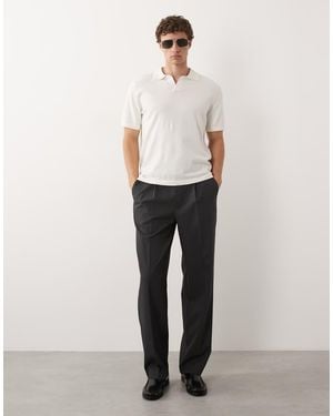Only & Sons Loose Fit Tailored Trouser - White