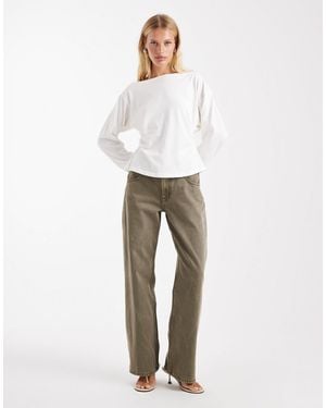 ASOS baggy Jeans - White