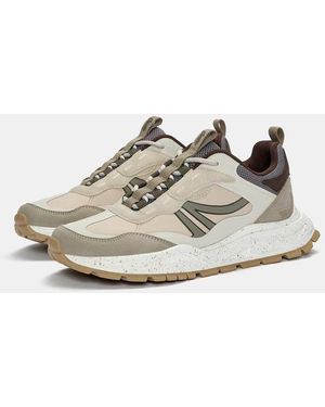 Pull&Bear Sneakers Multielemento Color Écru - Bianco