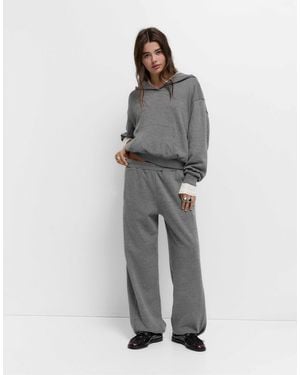 Pull&Bear Pantalon - Gris