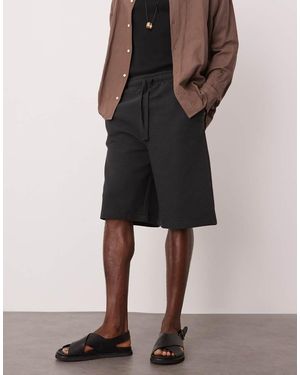 ASOS Oversized Langere Short Met Textuur - Meerkleurig