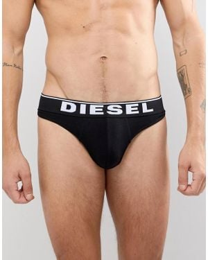DIESEL Umbr-string Thong Black
