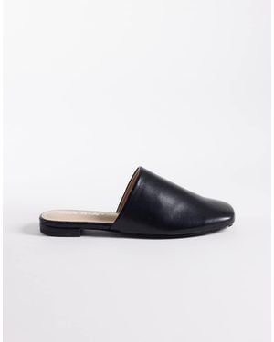 Public Desire Emmi Flat Mules - Blue