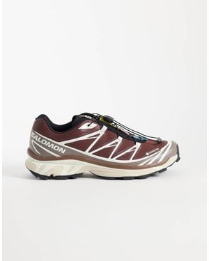 Salomon Xt-6 Gtx Trainers - Brown