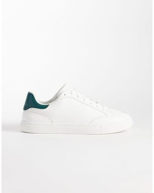 ASOS Classic Lace Up Trainers - White