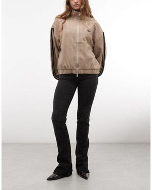 Weekday Stretchy Low Waist Skinny Flare Jeans - Natural