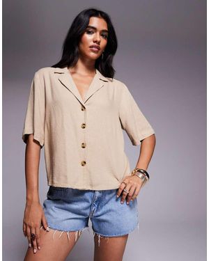 River Island Camicia Squadrata - Viola