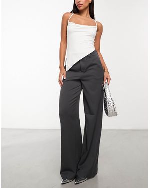 Object Mid Rise Pull On Smart Pants - Multicolor