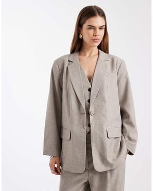 ONLY Blazer Sartoriale Oversize - Marrone
