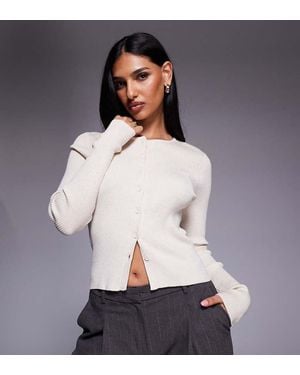 Kaiia Gebreid Cropped Vest - Wit