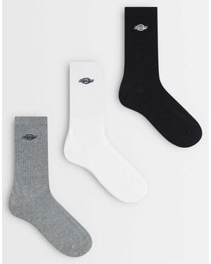 Dickies Summerdale 3 Pack Socks - White
