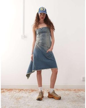Collusion Iconic Denim Dress - Blue