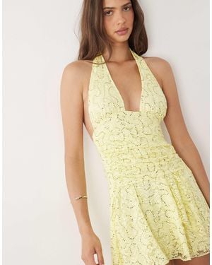 Motel – marty – minikleid - Grün