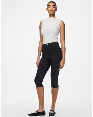 Pieces Jeggings Negros De - Azul
