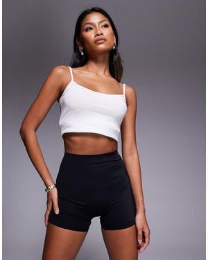 Bye Bra Invisible Mid Waist Light Support Shortie - Blue