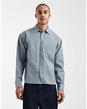 Cotton On Hudson Long Sleeve Shirt - Blue