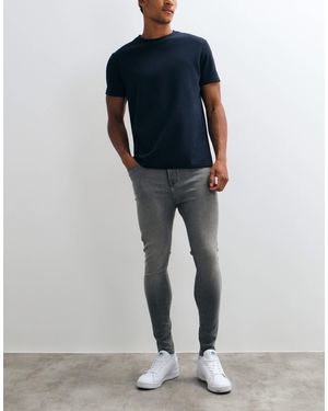 ASOS Power Stretch Skinny Jeans - Blue