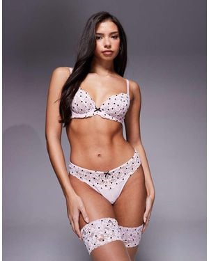 Ann Summers Sexy Lace Thong - Pink