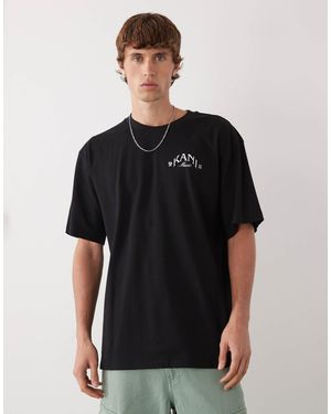 Karlkani Oversized T-shirt - Black