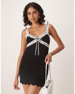 For Love & Lemons – becka – minikleid - Schwarz