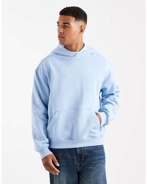 Cotton On Felpa Con Cappuccio Perla Squadrata - Blu