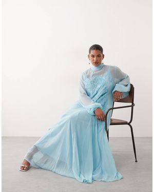 ARRANGE Curve – trapezförmiges maxikleid - Blau