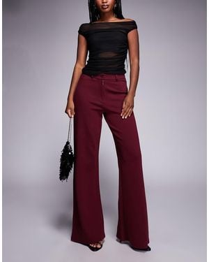 ASOS Tailored Wide Leg Jersey Trouser