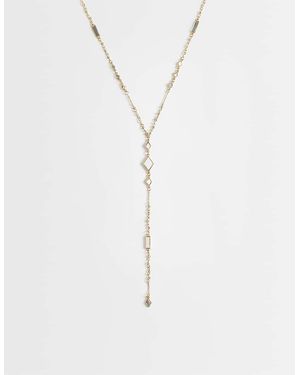 Mango Gelaagde Ketting - Wit