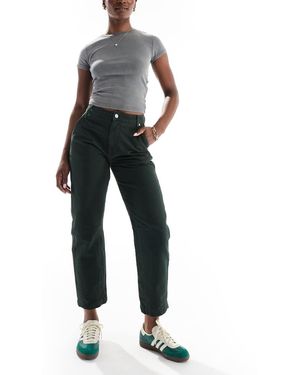 ASOS Jeans Kaki Con Gamba Curva - Verde