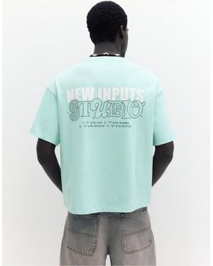 Pull&Bear Stwd Studio T-shirt - Green