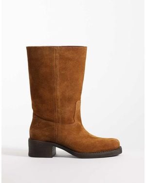 Bronx Ky-ley Slouchy Knee Boots - Brown