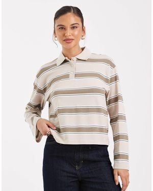 Vero Moda Rugby Polo - White
