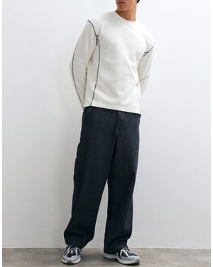 ASOS Baggy-jeans - Weiß