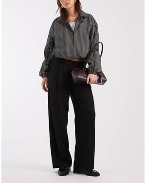 JJXX Low Rise Wide Leg Trousers - Black