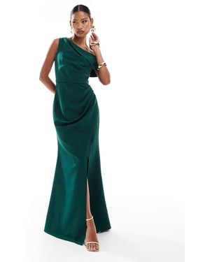 Jarlo Jarol – schulterfreies maxikleid - Grün