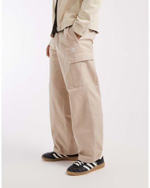 adidas Originals Trefoil Essentials Woven - Natural
