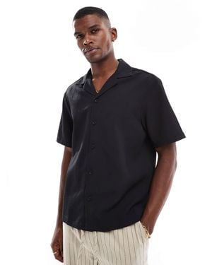 River Island Seersucker Shirt - Blue