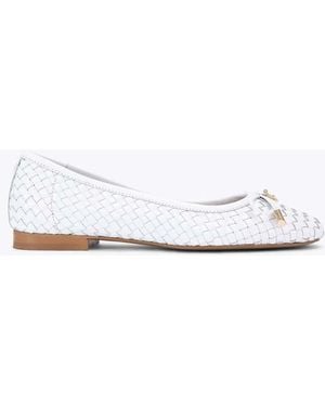 KG by Kurt Geiger Nora Ballets - White