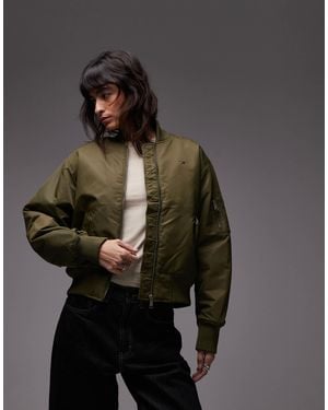 Tommy Hilfiger Essential Bomber Jacket - Gray