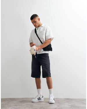 Good For Nothing baggy Denim Jorts - Brown