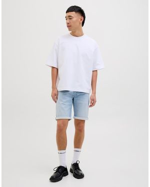 Jack & Jones Denim Shorts - White